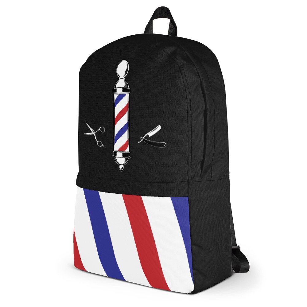 Barber Backpack - Cut and Fade Barbers Backpack With Classic Barber ...
