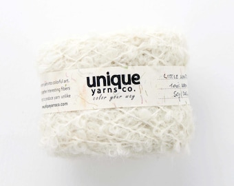 Boucle White Wool, Super Soft, Fine Wool