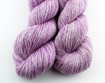 Violet Cashmere Wool, Lace Weight 100% Cashmere, 55gr cashmere skeins