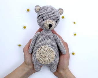 Kit de crochet d’ours en peluche Amigurumi