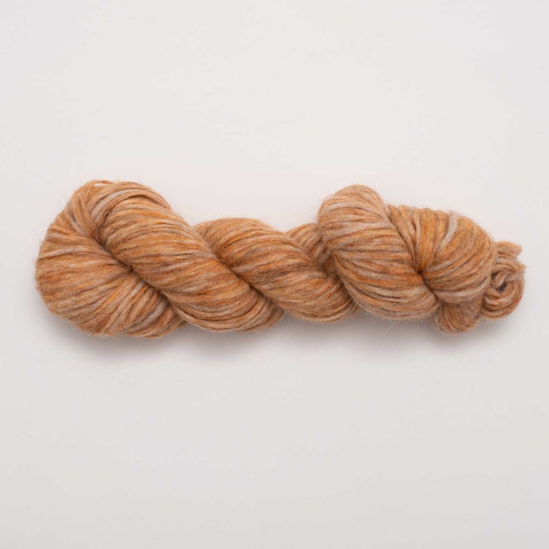 Baby Alpaca Yarn Super Soft 50 gr skein Chunky yarn Ginger