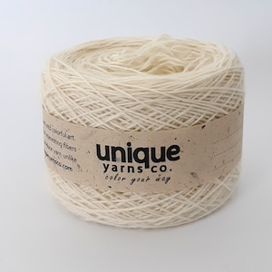 Pure Cashmere Yarn, Undyed, Lace Weight Cashmere