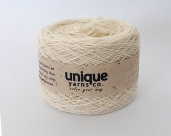 Pure Cashmere Yarn, Undyed, Lace Weight Cashmere