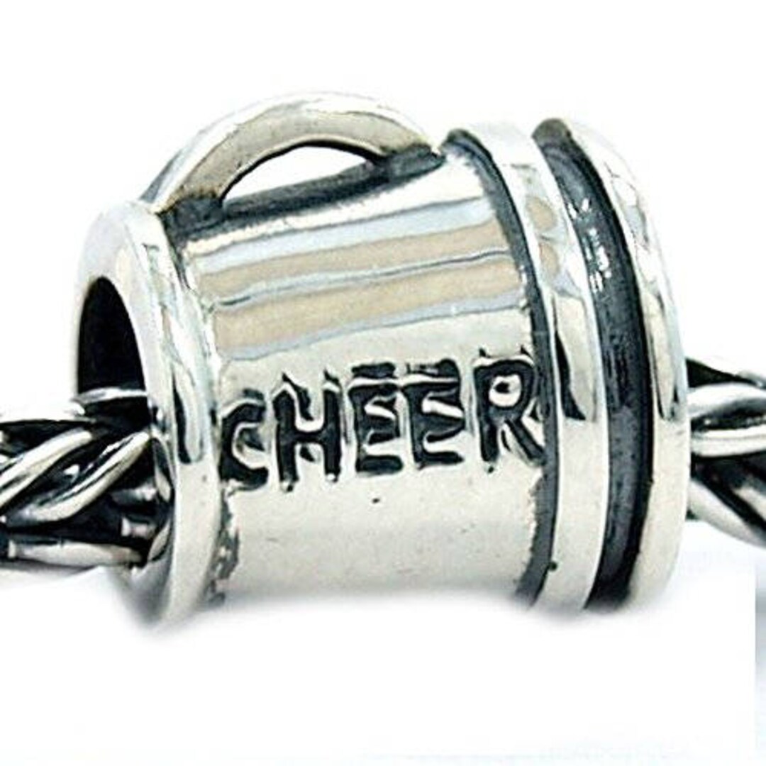 Buckets of Beads Cheerleading Megaphone Charm Beads Fits Most Major