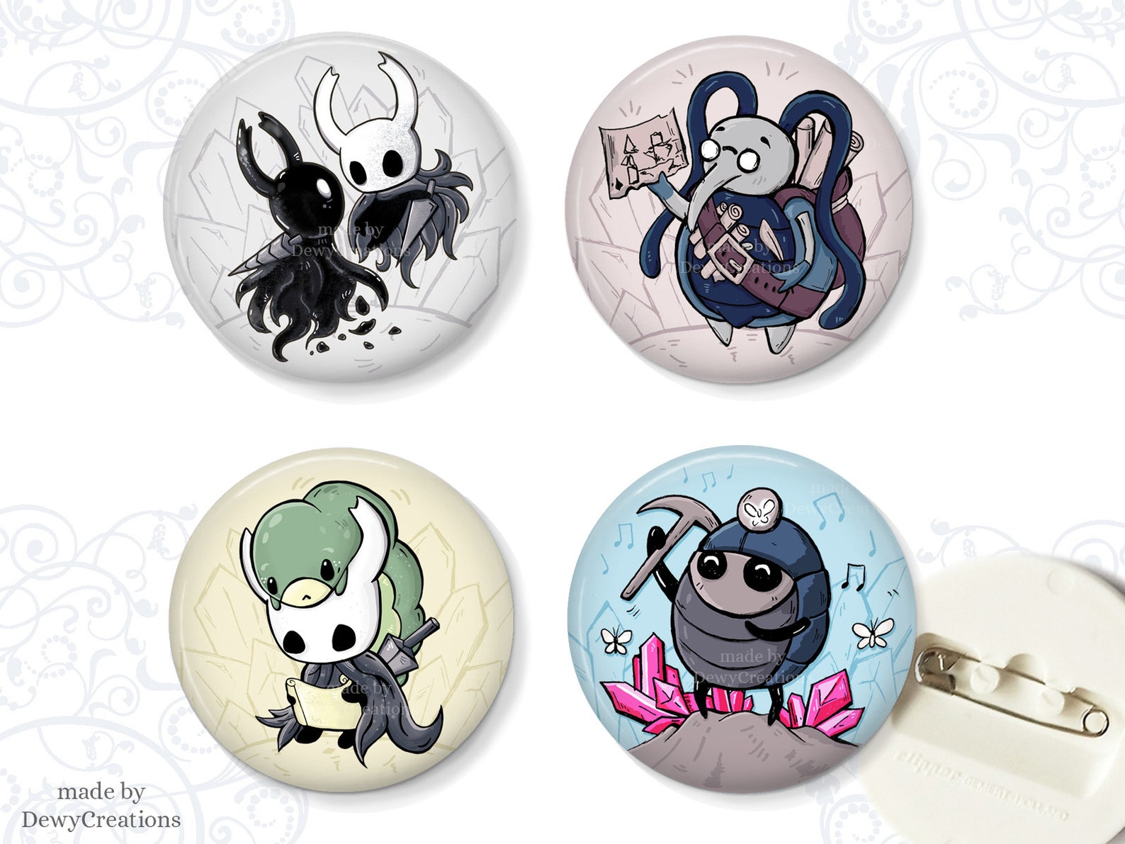 Hollow Knight Buttons Pins Badge Badges Button Pin Etsy