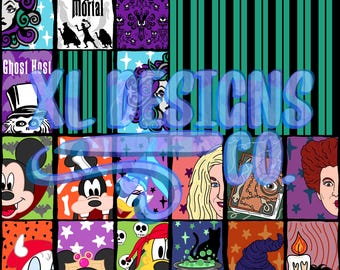 Patrón de archivo sin costuras de paquete mágico de Halloween