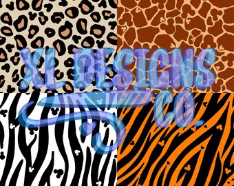 Magical Animal Prints Kingdom Bundles Seamless File Pattern