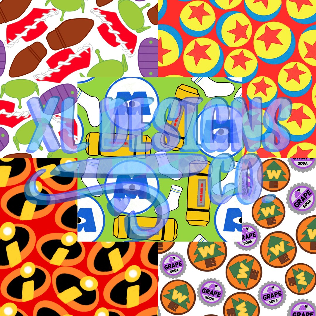 Magical PIX Inspired Bundle Seamless Files Patters - Etsy