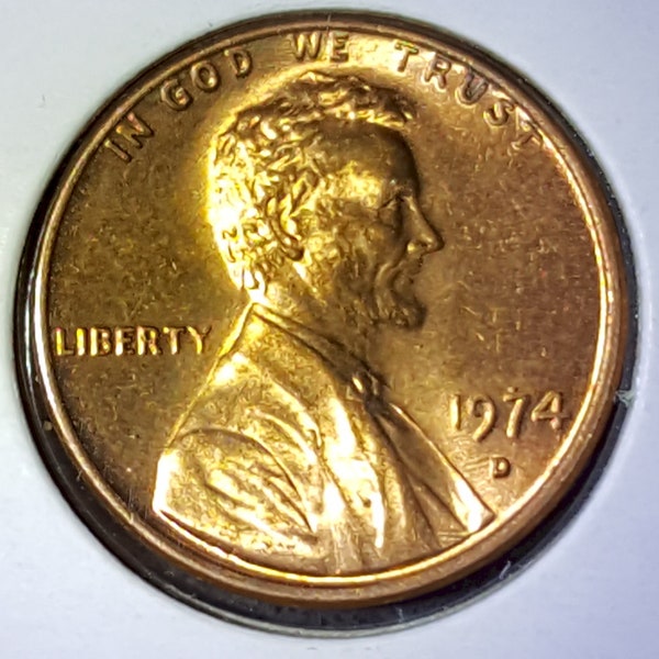 How Much Is A 1974 D Penny Worth 1974 D Penny - Etsy