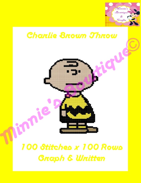 Charlie Brown Blanket Etsy