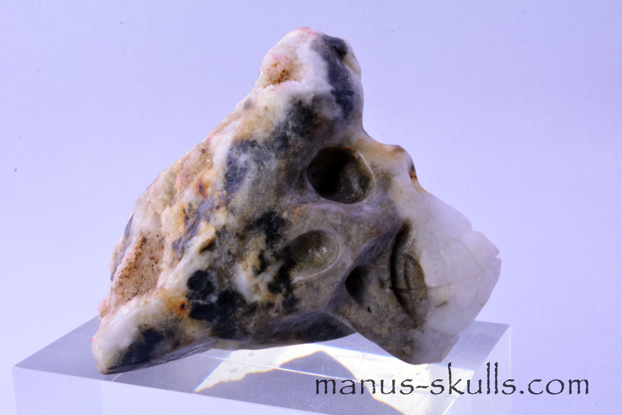 Crâne de cristal - l'estacle minéraux