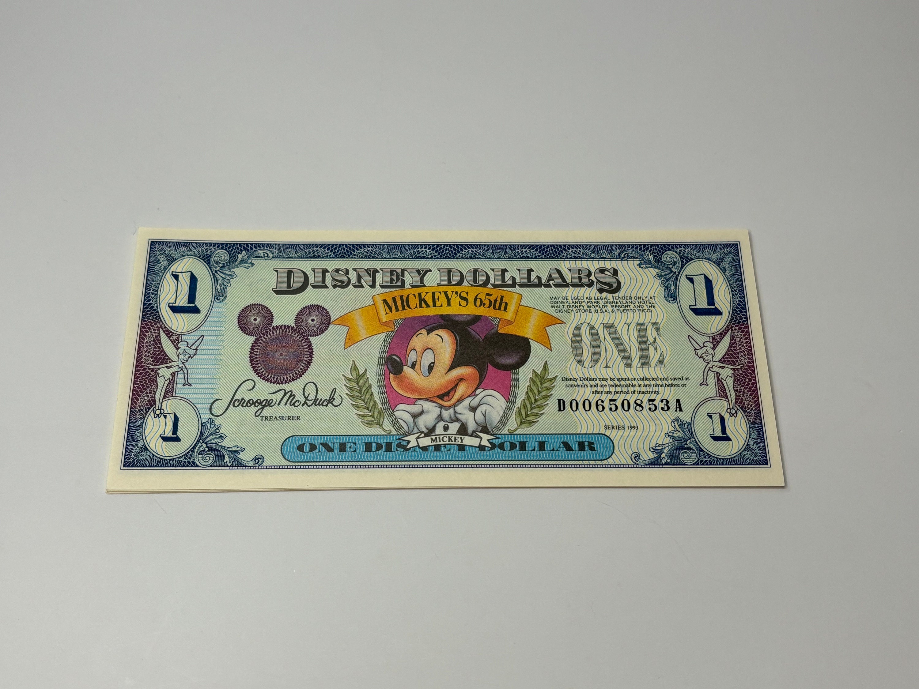 Mickey Mouse Dollar - Etsy