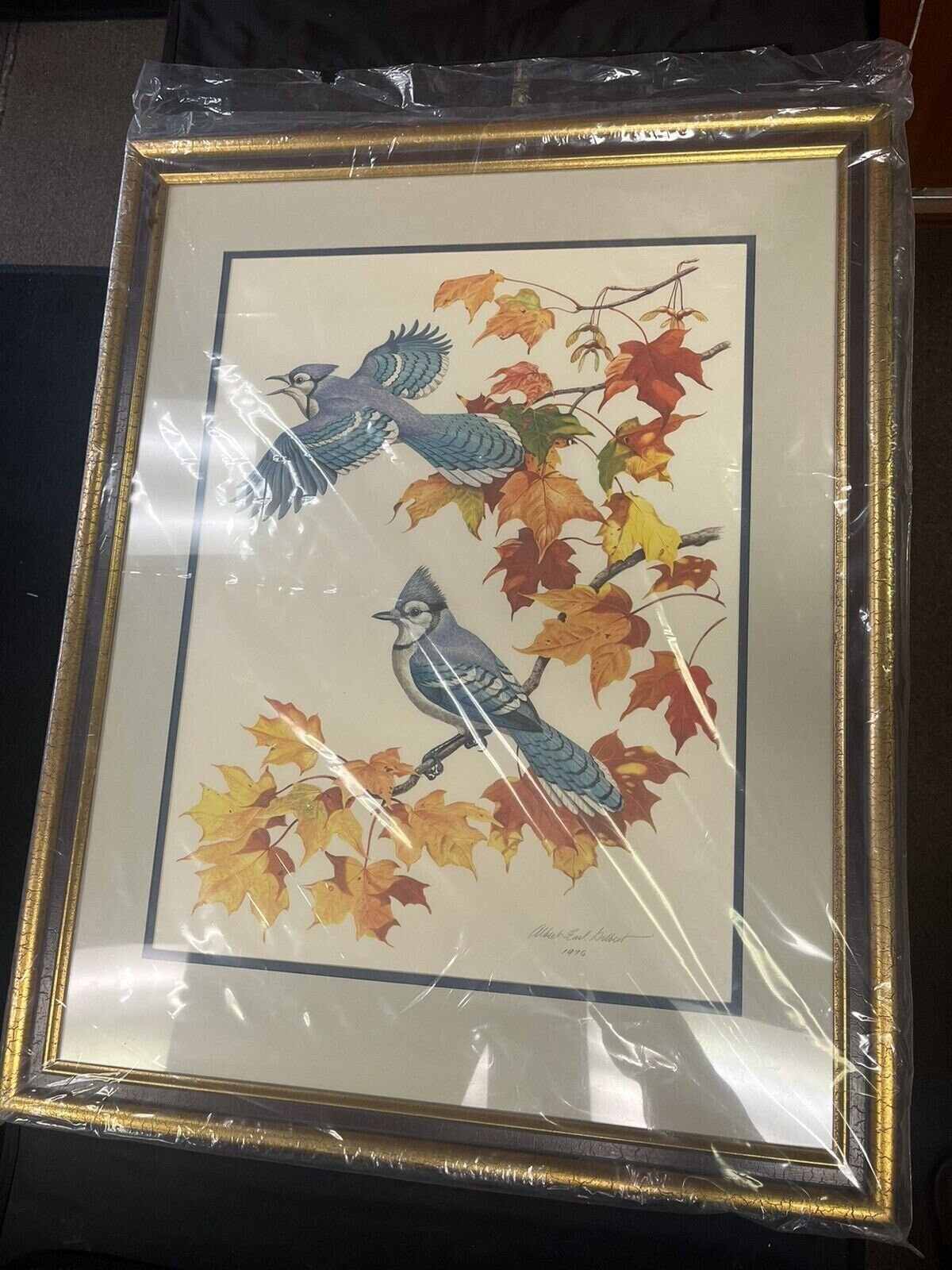 Gilbert & e サイン入りアート作品 Albert Earl Gilbert 