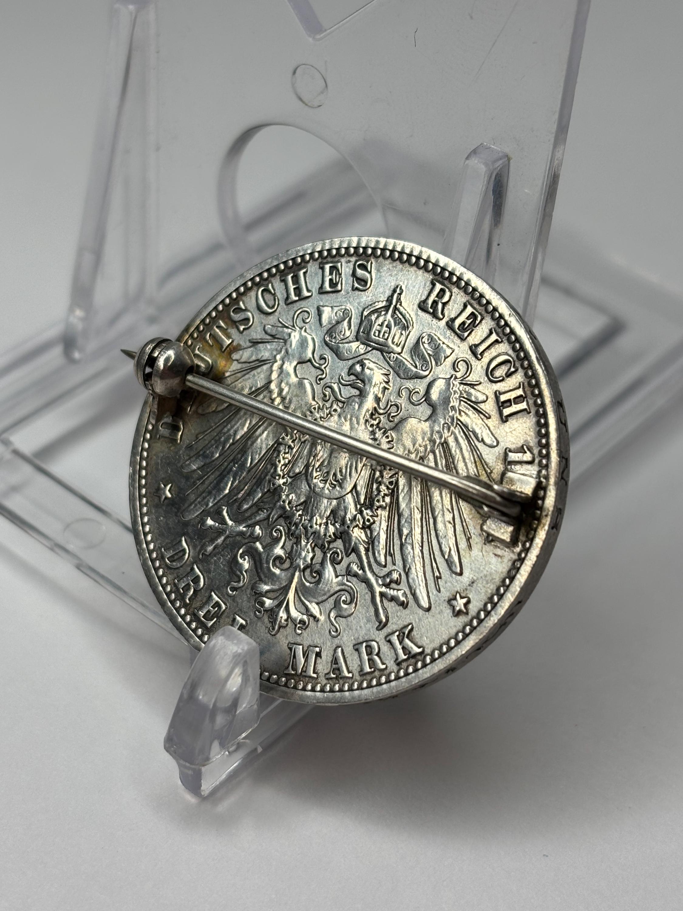 ドイツ 3マルク銀貨 0 20マルク金貨 フリードリヒ2世(1907-1918 