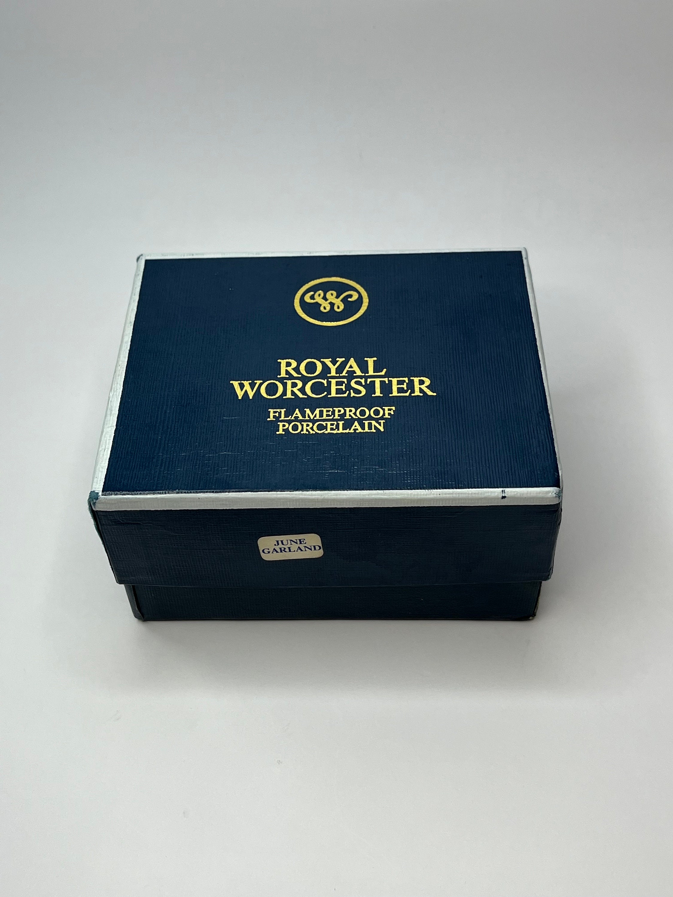 ヴィンテージ ロイヤルウースター 6月ガーランド柄 エッグコドラー 2個