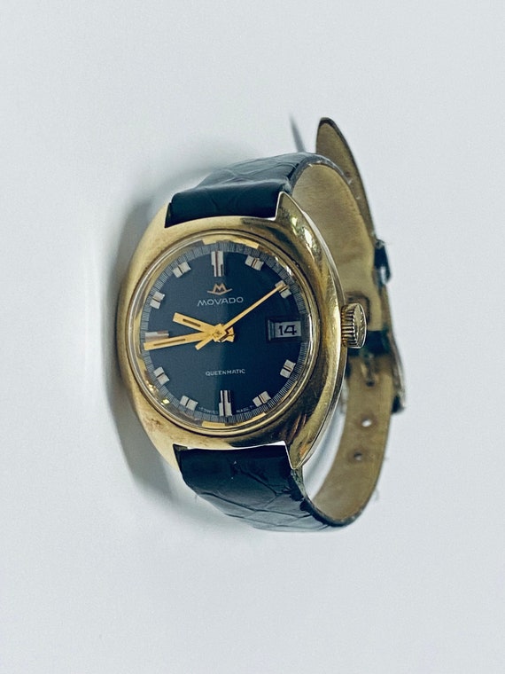 Vintage 14k Yellow Gold Ladies Movado Queenmatic Swiss Made Sub Sea Watch WORKING CONDITION Etsy Canada