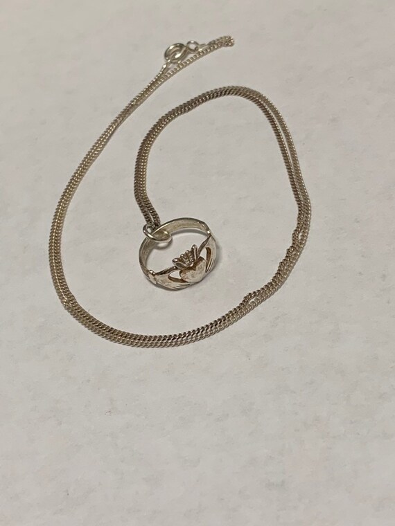 claddagh ring necklace