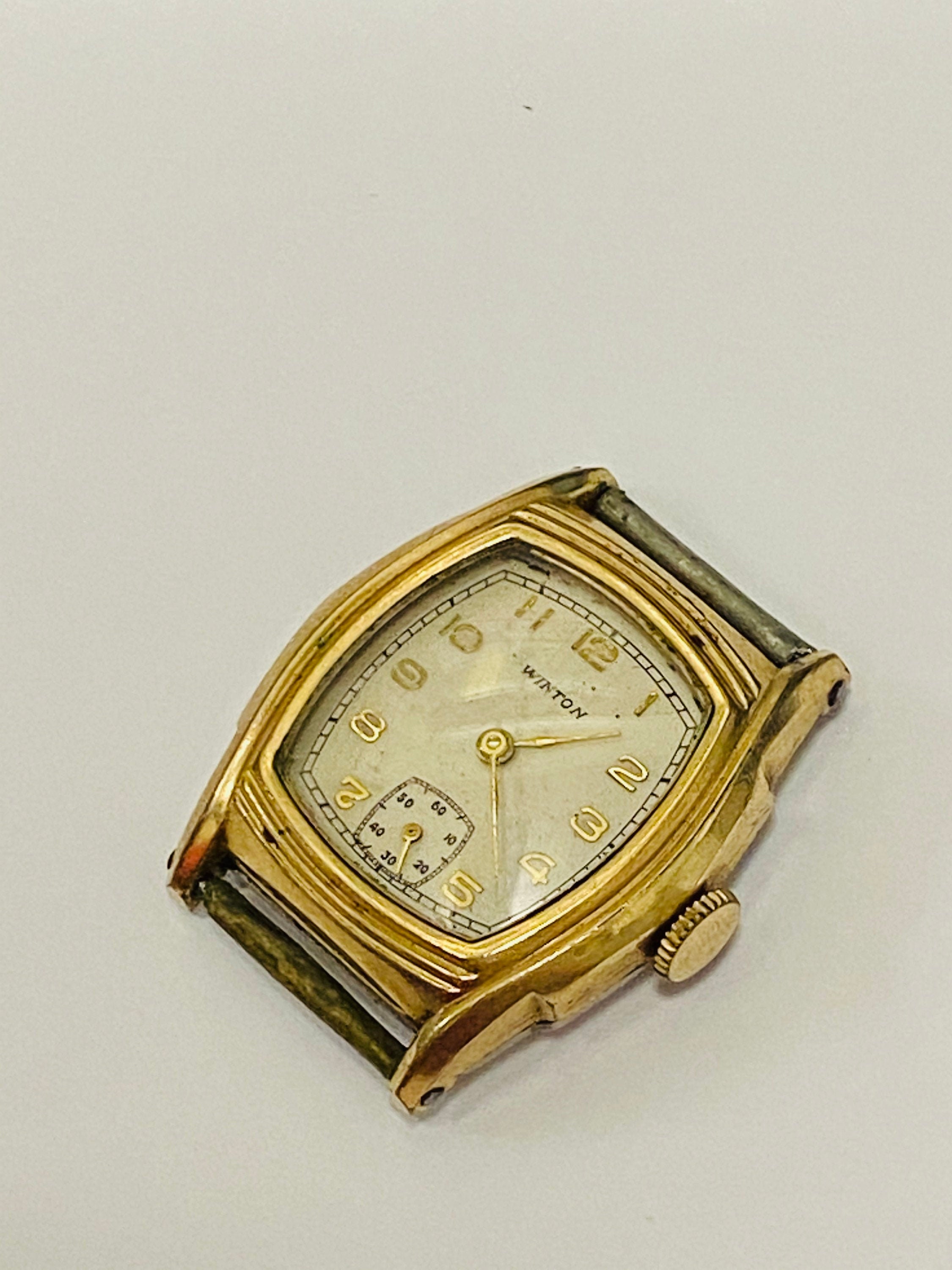 Vintage Rare Winton 7 Jewel Wind Watch 148 Laco Runs Etsy