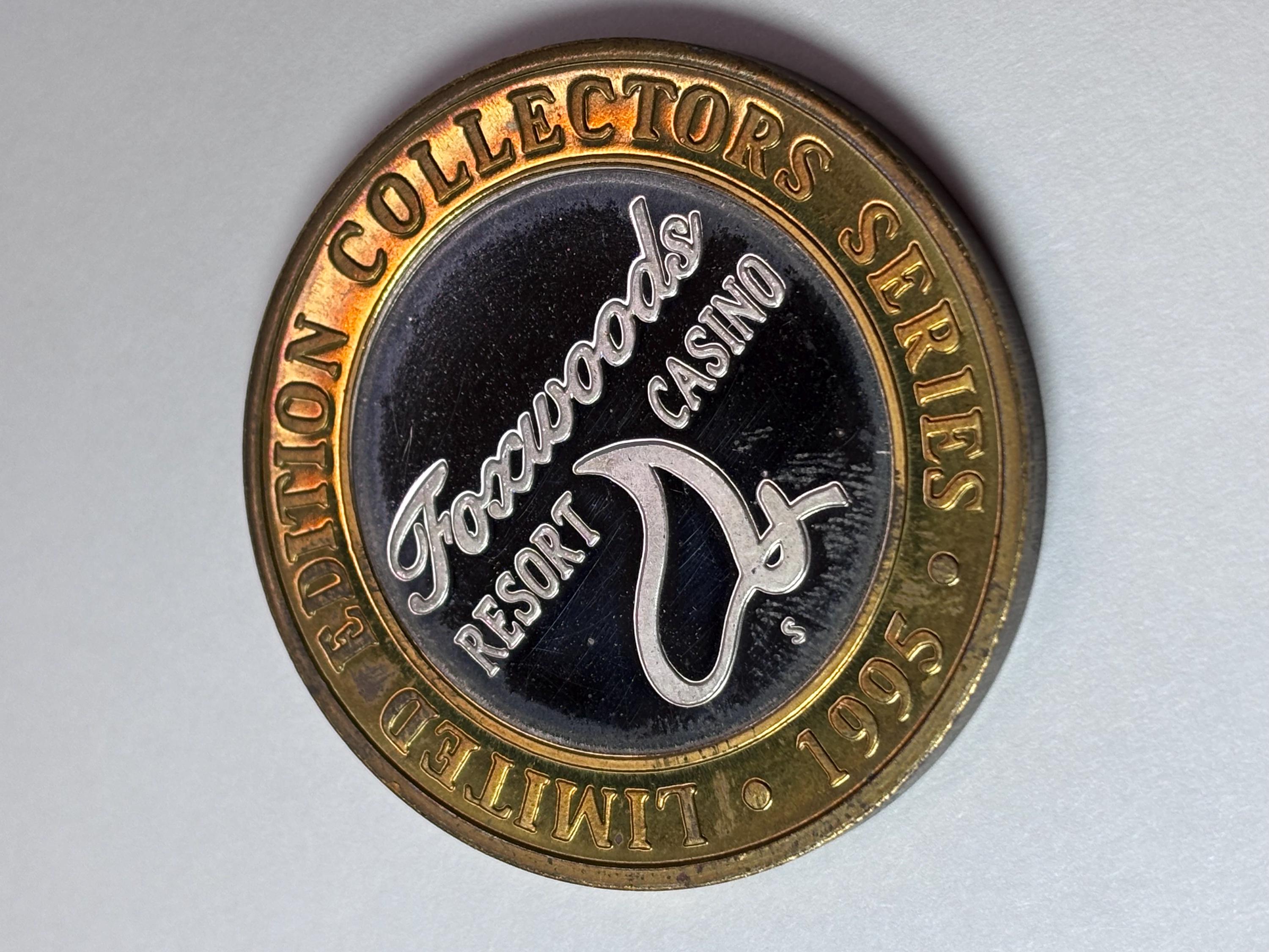 1995 Foxwoods Resort Casino Limited Edition Collectors Series .999
