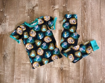Princess character pajamas | Print options