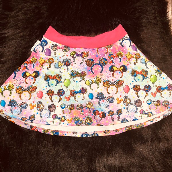 Disney skirted shorts | Skort | Skirt | Different Disney prints