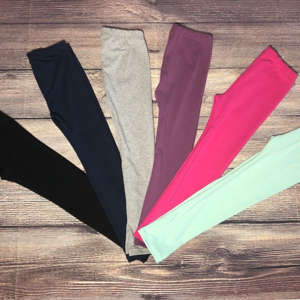 ORGANIC girls leggings | Choice in colors | Baby girl | GOTS certified organic