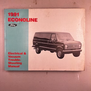 1991 Ford Econoline Electrical & Vacuum Troubleshooting Manual — OEM EVTM (FPS-12128-91)