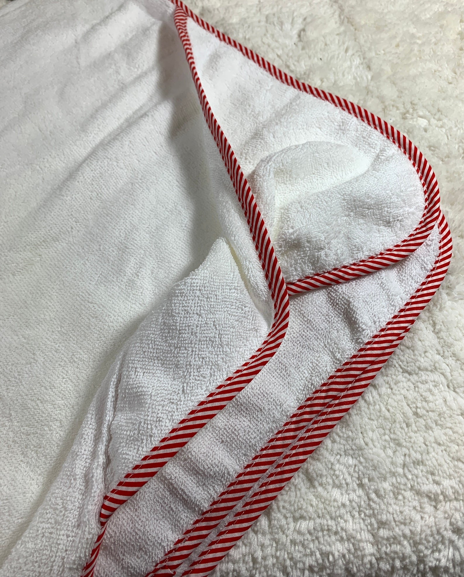 Lot of 6 baby hooded towels blanks  for embroidery or as is   etsy