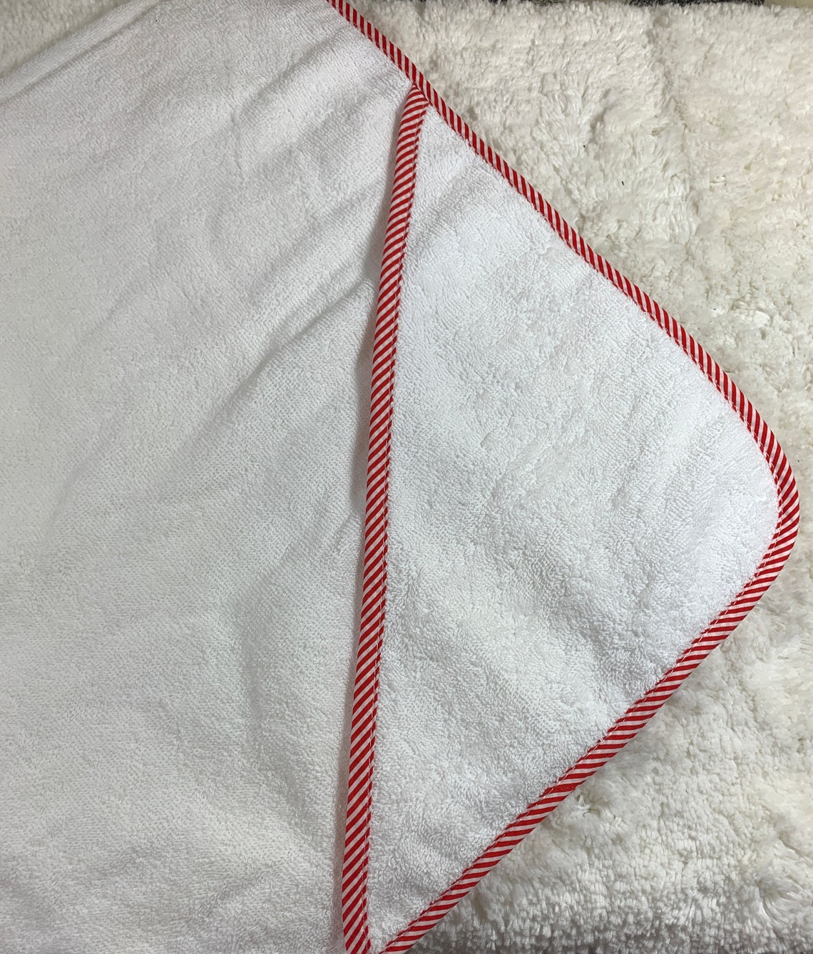 Lot of 6 Baby Hooded Towels Blanks / for embroidery or as is / Etsy