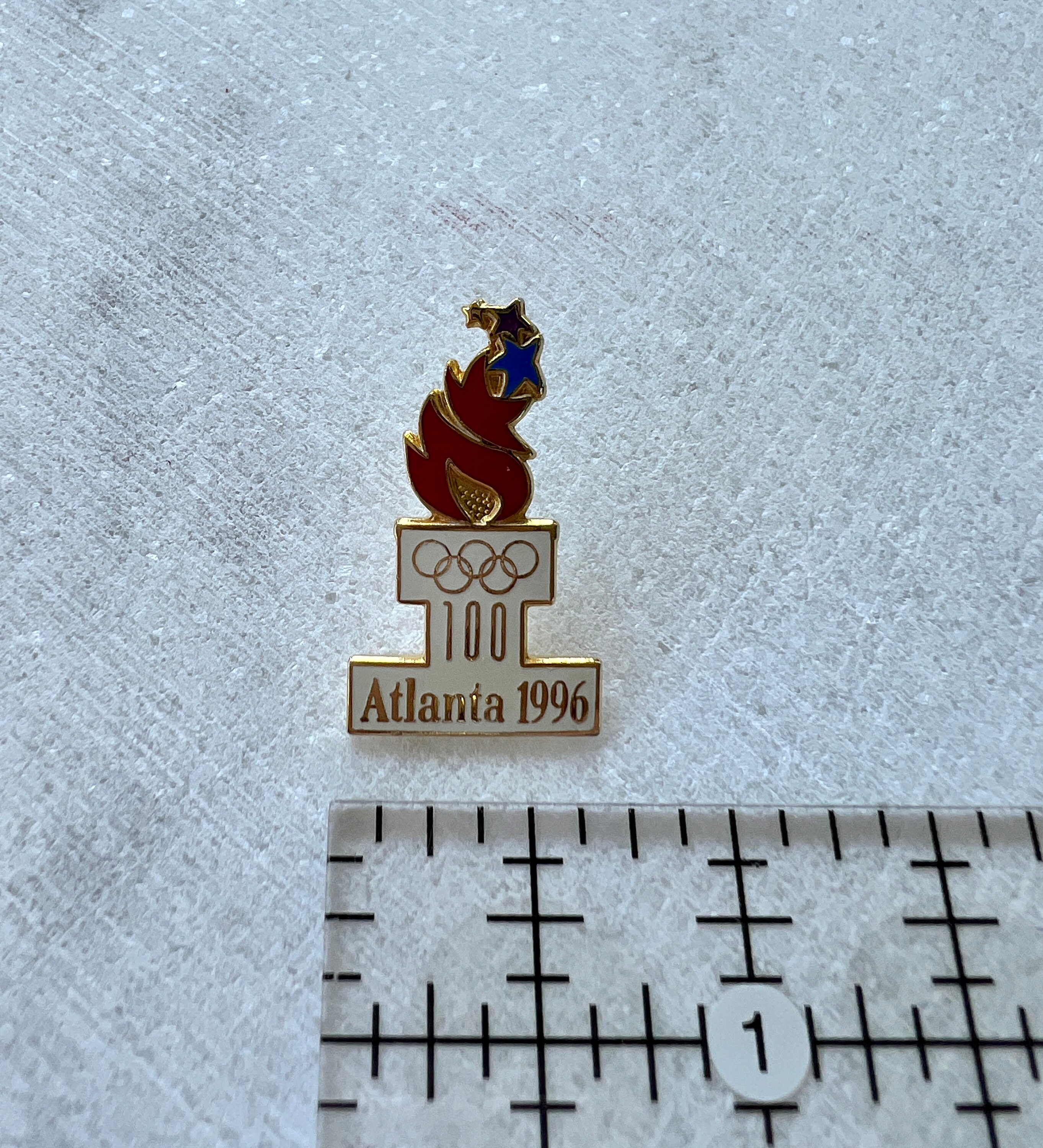 Vintage Avon Atlanta Olympics Pin / 1996 / Olympic Flame Vintage Avon Atlanta Olympics Pin / 1996 / Olympic Flame