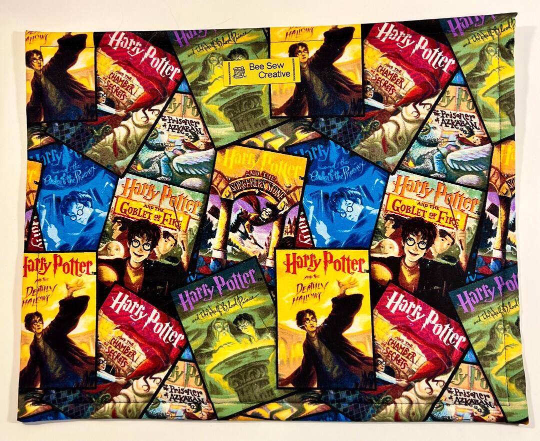 Harry Potter Book Jackets Project Bag for Crafting, Cross Stitch ...