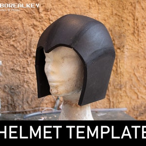 Round helmet pattern + instructions