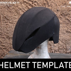 Futuristic helmet pattern + instructions