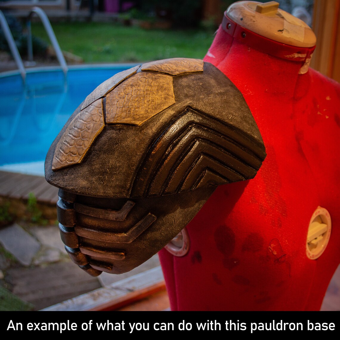 Pauldron pattern Etsy