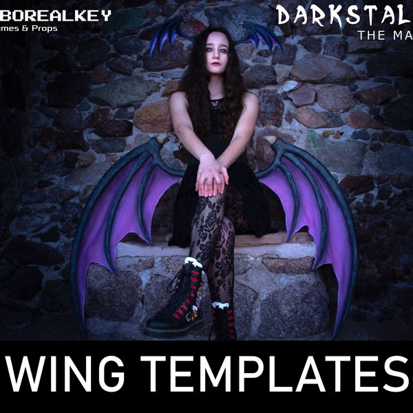 Morrigan/Lilith wing pattern bundle+videos