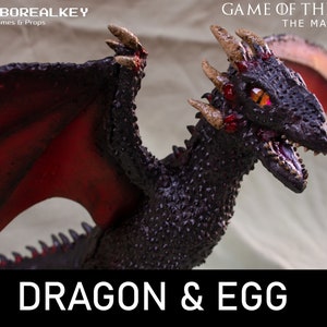 Dragon & egg making-of