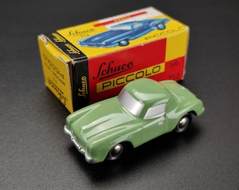 Schuco Mercedes-Benz 190 SL Piccolo 713 (1:90) Light Green Original Box