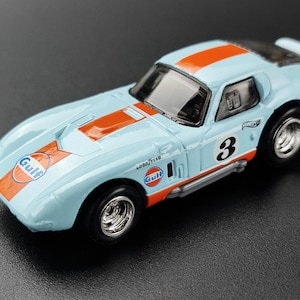 Shelby Cobra Daytona Coupe Hot Wheels 1:64 CUSTOM - Real Riders - Mint Boxed