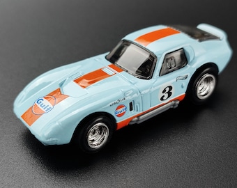 Shelby Cobra Daytona Coupé Hot Wheels 1:64 CUSTOM - Real Rider - Mint Boxed