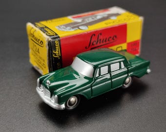 Schuco Mercedes-Benz 220 SE Piccolo 724 (1:90) Dark Green Original Box