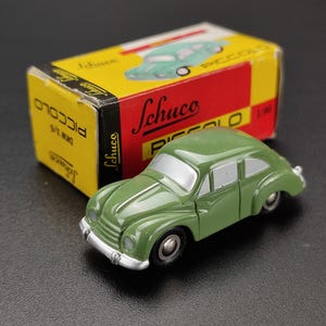 Schuco Piccolo 704 Mercedes Benz 1936 Race-car With Start Number 1