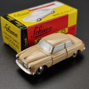 Schuco Borgward Isabella Piccolo (1:90) Light Yellow Original Box