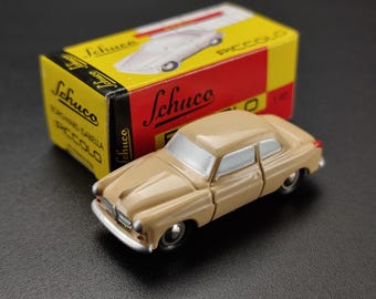 Schuco Borgward Isabella Piccolo (1:90) Light Yellow Original Box