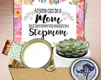 Step Mom Gift / Bonus Mom Succulent Gift / Present for Stepmom Birthday / Gift from Step Children / Stepmother / thank you /  Appreciation