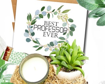 Professor Appreciation Succulent Gift Box  Thank You, Academic Appreciation Set. A thoughtful gift for educators and professional mentorship