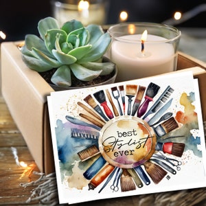 Best Stylist ever, hair dresser gift, gift for hairdresser, congratulations, new hairdresser, beauty school graduation beautician