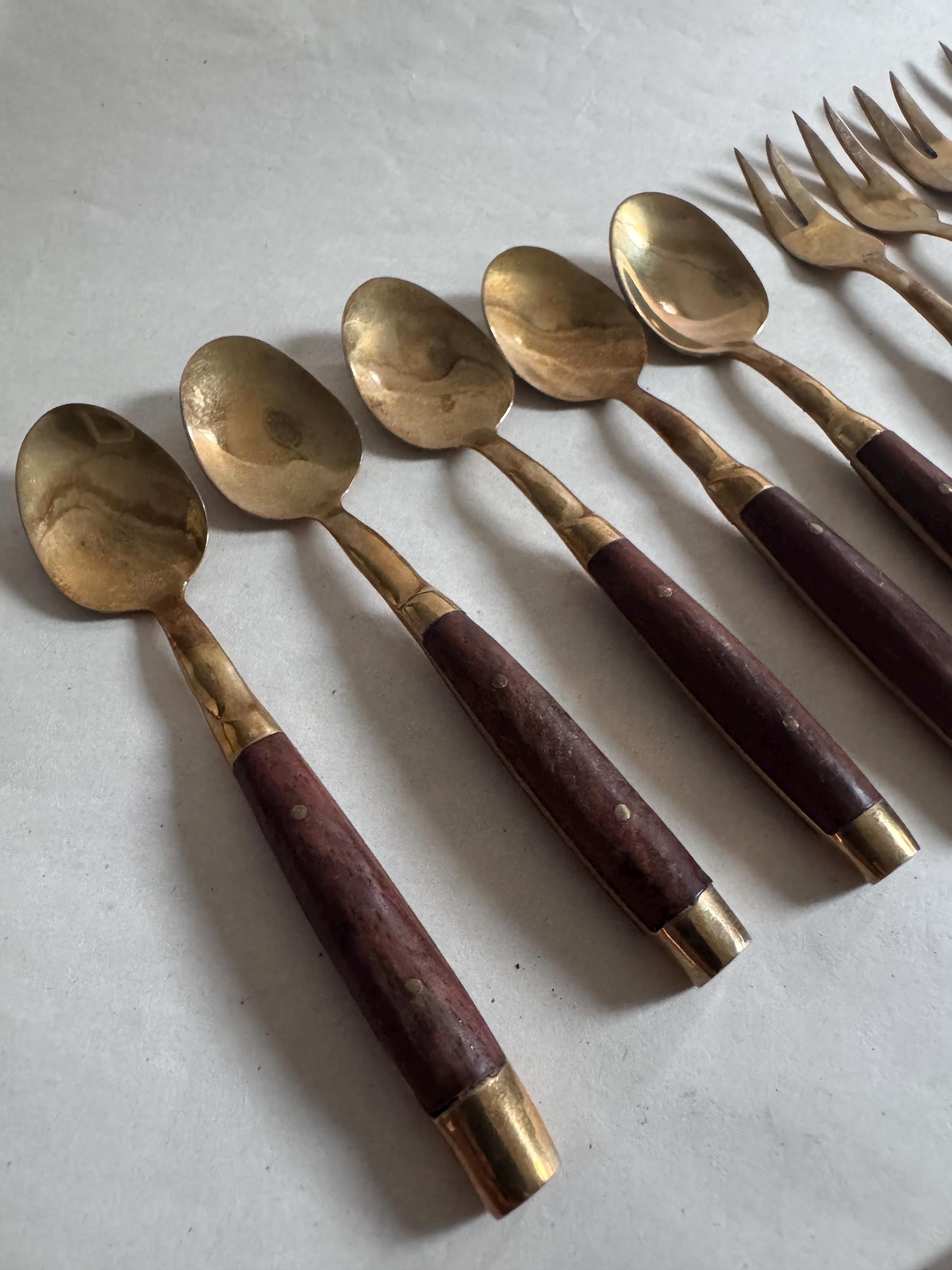 Thai Brass Flatware - Etsy