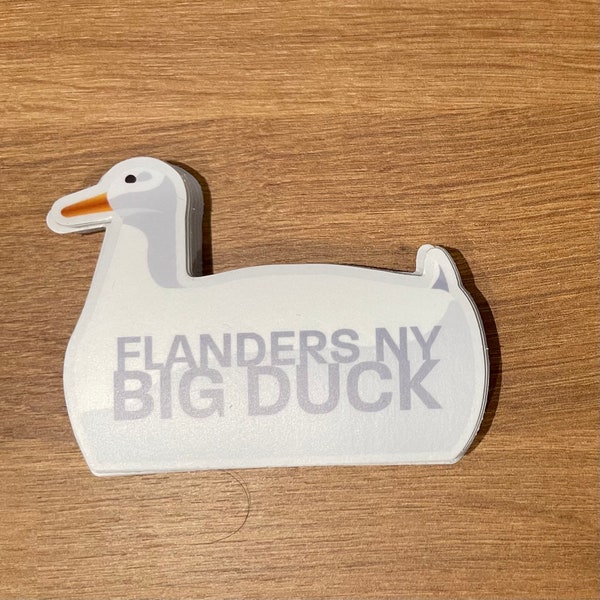 The Big Duck Sticker | Flanders NY | Long Island