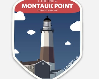 Montauk “The End” Magnet