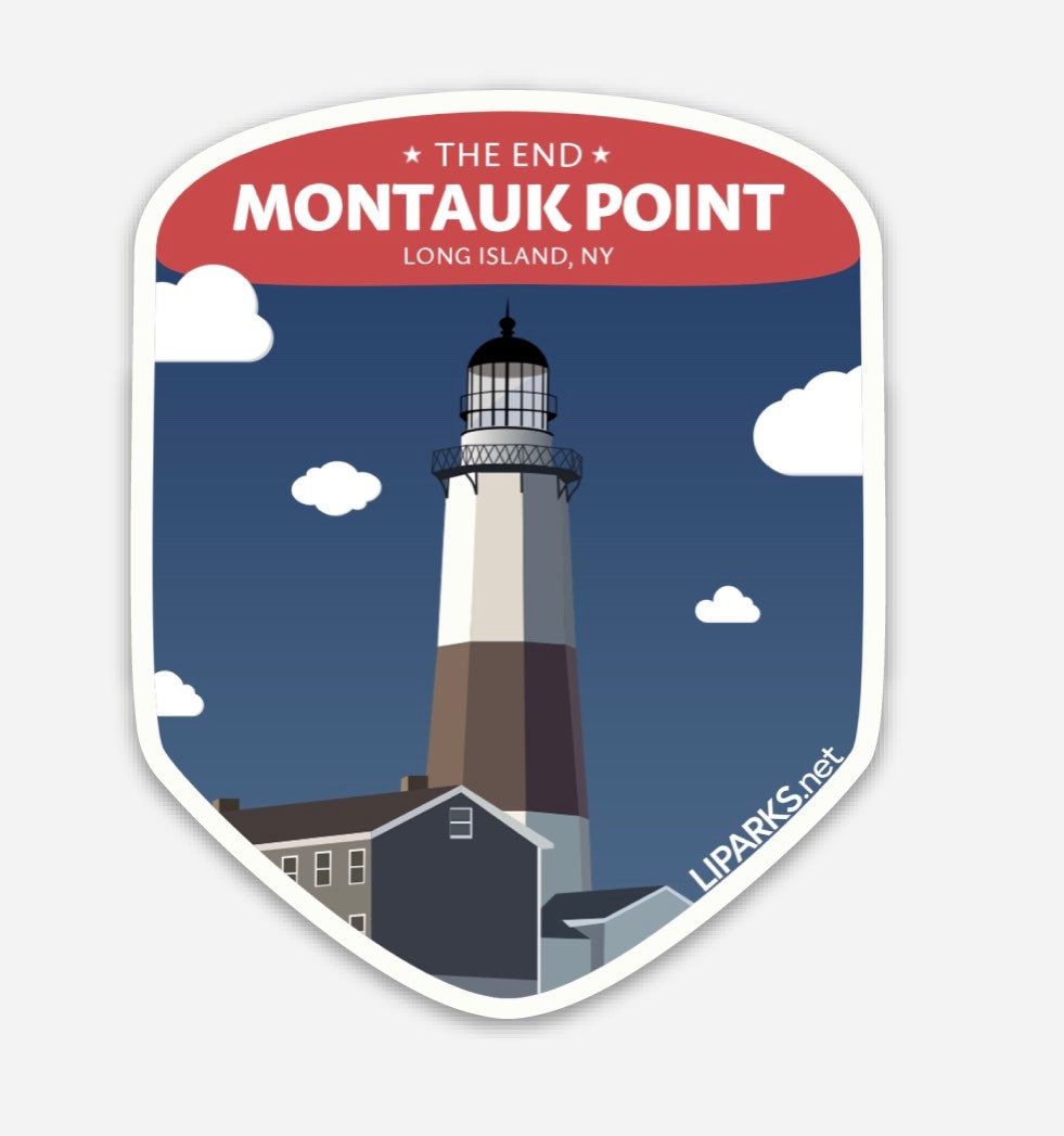 Montauk “The End” Magnet